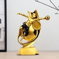 thumbnail image 4 of Langgg Trophée de Football Sculpture Décorative pour Fans de Football d'Équipe Fans Sports, 4 of 4