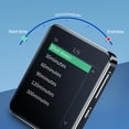 thumbnail image 3 of Voice Recorder, Voice Activated Recording, HD Audio Quality, Timed Recording MP3 Player, Auto Save Function for Meetings Interviews, 3 of 7