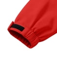 thumbnail image 5 of Kalauyu Mens Hood Windproof Rain Jacket Lined Drawstring with Multi Flap Pocket Water Resistant Hiking Daily Spring Fall Outdoor Coat Tops, 5 of 6