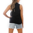 thumbnail image 2 of Women's Gameday Couture Black Tennessee Titans Baby You're A Star Racerback Scoop Neck Tapered Tank Top, 2 of 3