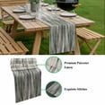 thumbnail image 5 of Sage Green Vintage Table Runner - 72 Inch Long, Kitchen Dining Table Runner Dresser Scarves, Stripes Painting Retro Abstract Art Farmhouse Decor for Coffee Tables Wedding Party Banquet, 5 of 8