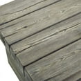 thumbnail image 3 of Home Square Rustic Coastal Outdoor Side Table in Light Gray - Set of 2, 3 of 7