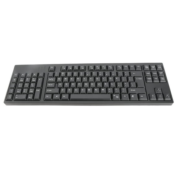 Gaming Left Handed Keyboard Ergonomic Full Size Dual USB Interface 109 Keys Keyboard for Computer Laptop