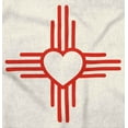 thumbnail image 2 of New Mexico Love Zia Sun Flag Symbol Men's Graphic T Shirt Tees Brisco Brands L, 2 of 6