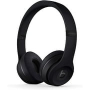 Restored Beats Solo3 Wireless On-Ear Headphones - W1 Chip, Class 1 Bluetooth, 40 Hours of Listening Time, Built-In Microphone and Controls - (Black) (Refurbished)