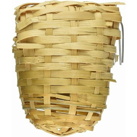Prevue Finch All Natural Fiber Covered Bamboo Nest