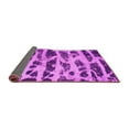 thumbnail image 2 of Ahgly Company Indoor Rectangle Abstract Pink Modern Area Rugs, 7' x 10', 2 of 4