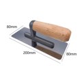 TUMALL Drywall Trowels Wood Handle Normal Polish Plaster Finishing