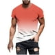 thumbnail image 2 of Tops para hombre, blusas y camisas de manga corta con cuello redondo para hombre, jersey informal de moda con estampado de cuello redondo para hombre, pantalones cortos deportivos para fitness, blusa, 2 of 6