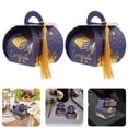 thumbnail image 3 of Dosaele 50pcs Graduation Cap Boxes Sweets Boxes with Tassel Graduation Party Favors Treats Boxes, 3 of 7