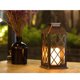 thumbnail image 5 of Linterna solar colgante al aire libre impermeable LED parpadeante vela sin llama luces solares para mesa de jardín de patio Adepaton CJWUS-4306, 5 of 6
