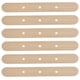 thumbnail image 5 of Portamechas de madera para velas, paquete de 50, soportes de núcleo de cera de madera de abedul reutilizables para fabricación de velas, 150x20mm, 3 agujeros, 5 of 10
