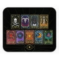 thumbnail image 2 of WIRESTER 8.66x7.08 in Rectangle Mouse Pad with Non-Slip Rubber Base for Computers, Laptop, Office & Home - The Tarot (Style 2), 2 of 5