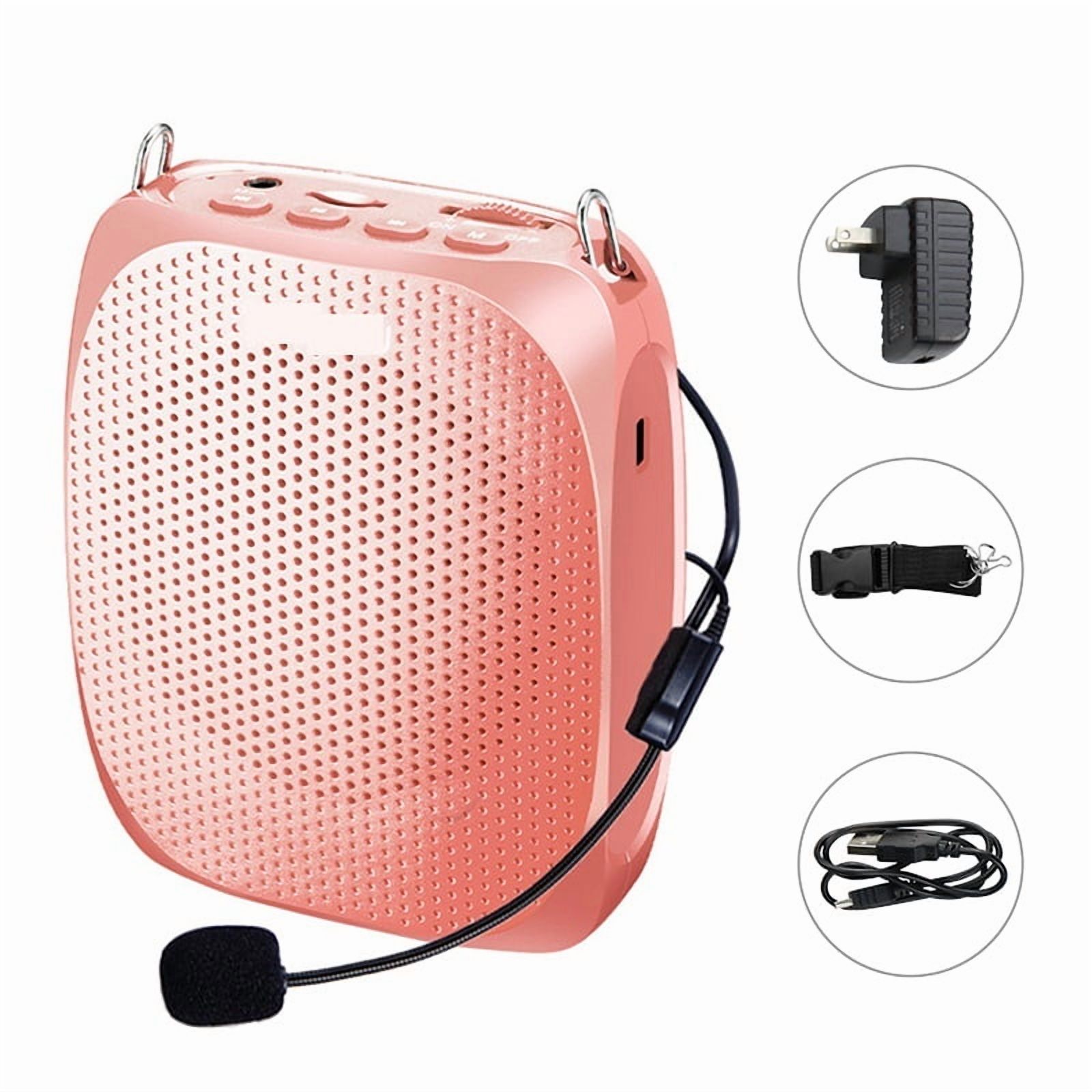 10W Portable Voice Amplifier Wired Microphone AUX Portable Speaker ,True Acoustic Power Amplifier