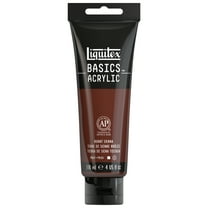 Liquitex BASICS Acrylic Color, 4 oz. Tube, Burnt Sienna