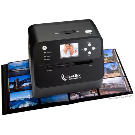 ClearClick 14 MP QuickConvert 2.0 Photo, Slide, and Negative Scanner - Scan 4x6