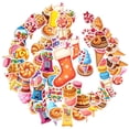 thumbnail image 2 of 35pcs-50pcs Sweet Stickers Stationery Cute Stickers Children Stickers Animal Stickers for Suitcase Fridge Phone, 2 of 9