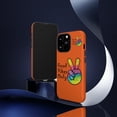 thumbnail image 2 of Good Vibes Only Orange Tough iPhone 15 Case-iPhone 14-iPhone Case-iPhone, 2 of 2