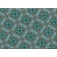 thumbnail image 1 of Ahgly Company Machine Washable Indoor Rectangle Transitional Seafoam Green Area Rugs, 6' x 9', 1 of 7