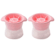 thumbnail image 1 of Moldes para hielo: moldes para hielo artesanales de fusión lenta, sin fugas, reutilizables y sin BPA/ideales para whisky, cócteles, café, refrescos, bebidas divertidas y regalos, 1 of 5