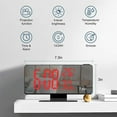 thumbnail image 5 of sruoe Alarm Clock, Alarm Clocks for Bedroom, Smart Alarm Clock, Clock Alarm, Deep Sleep Alarm Clocks, Bell Alarm Clock, Wireless Charging Home, Plastic, 5 of 6