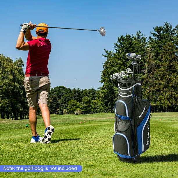 Costway 9 PCS Men's Complete Golf Club Set Right Handed with 460cc