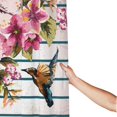 Bird and Floral Shower Curtain Fabric Shower Curtains for Bathroom