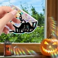 thumbnail image 4 of 4 Pieces Halloween Pumpkin Web Lasers Stickers Rainbows Stickers Suitable For Window Decoration, 4 of 8