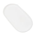 thumbnail image 1 of WHEANG Dessert Tray Grade Simple Style Smooth Edge Multipurpose Storage Tray Oval Storage Tray Dish Dinner Plate Kitchen, 1 of 7