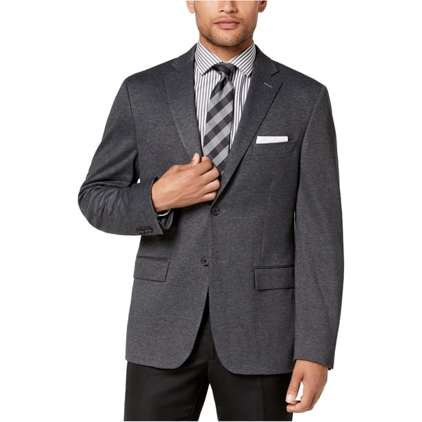 Chaqueta deportiva de Dos botones Ryan Seacrest color gris 44