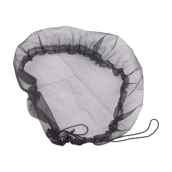 Tepsmf Drawstring Mesh Cover for Rain Barrel, Fine Net Screen, Protective Sleeve to Block Debris and Small Insects for Outdoor Water Tank