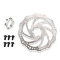 thumbnail image 1 of Sonducket Adaptador de freno de disco de bicicleta de 160mm, bicicleta plegable MTB, línea central de ciclismo, piezas de repuesto para montar, Ciclismo Tipo 2 Sonducket OD022442-02, 1 of 6