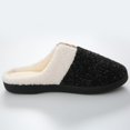 thumbnail image 3 of Oyedens Fuzzy Slippers for Women Indoor and Outdoor Fluffy House Shoes Memory Foam Bedroom Slippers Ladies, 3 of 7