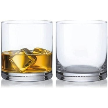 Crystalex 2GA05/400 (2 PCS) 13.5oz (400ml) Whiskey Tumblers DOF Glasses "BLUES". Set of 2