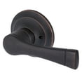 thumbnail image 2 of Brinks Push Pull Rotate Harper Interior Locking Door Lever in Tuscan Bronze, 2 of 9