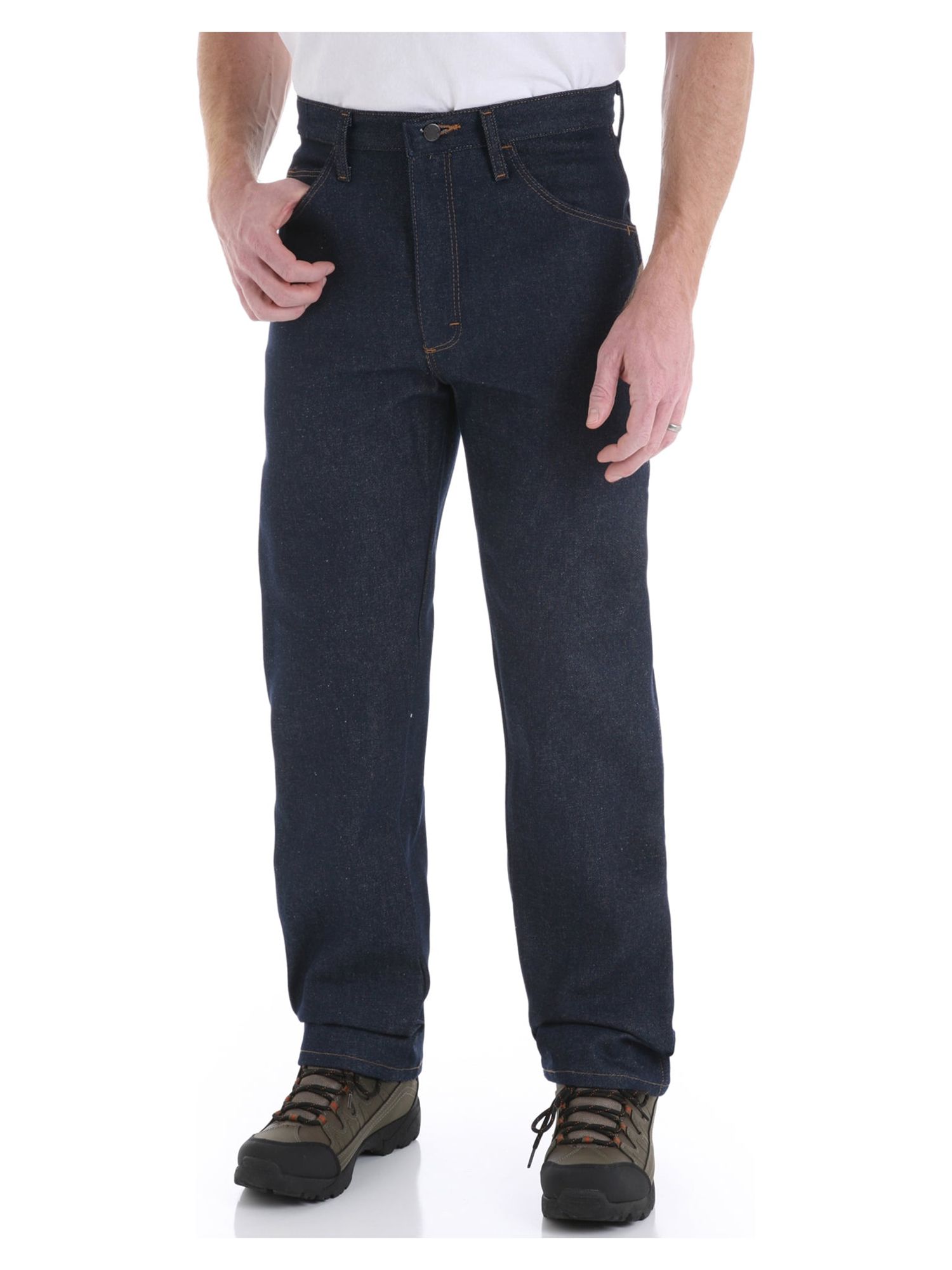 Rustler Men's Regular Fit Bootcut Jeans, Dark Wash photo 1