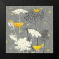 thumbnail image 2 of Meyer, Jill 20x20 Black Modern Framed Museum Art Print Titled - Gray Meadow Lace II, 2 of 5