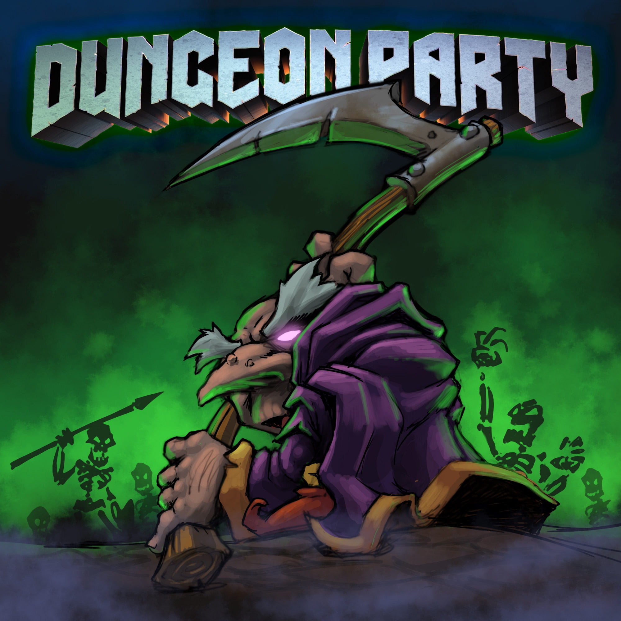 Forbidden Games: Dungeon Party - Starter Pack, Coin Bouncing Role-Playing Card Game, Party Game, Ages 10+, 1-6 Players, 30-90 Min