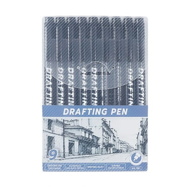 Avdjesfny 0.5 Mm Pens Fineliner Pens,Micro Pens Black Fine Liner Ink Pens Fine Tip Pens Waterproof for Artist Illustration Calligraphy Sketching, Technical Drawing Anime Journaling