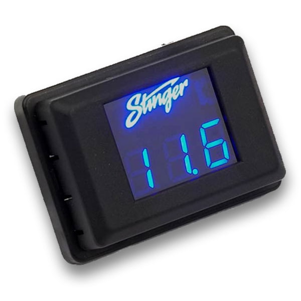 Stinger SVMB 3Digit Blue LED Voltmeter Voltage Display