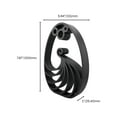 thumbnail image 4 of Elegant Twirl Easter Egg Decor, Minimalist Line Art Sculpture Accent, 4 of 7