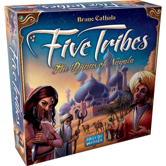 Juego de mesa Five Tribes Conquer Sultanate Naqala Days of Wonder