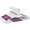 30pk Purple, variant on 30 Pack Bendable Plastic Hangers Light-Weight Non-Slip Clothes/Suit Hangers (Purple)
