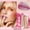 #02 Pink-rose, variant on Glitter Color Changing Moisturizing Lip Glow Plumping Glimmer Lipstick,Hydrating Lip Balm，Long Lasting Non-sticky Fresh Texture Lip Tint Stain For woman