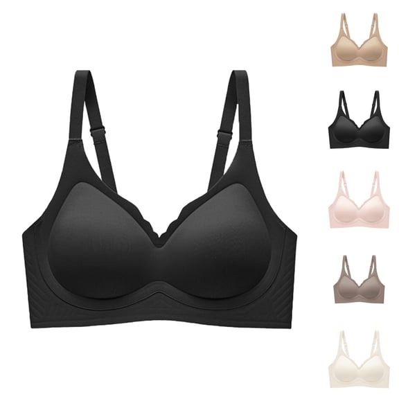 Push Up Bras for Women Lightweight Comfortable Seamless Wireless Bralettes Everyday Bra