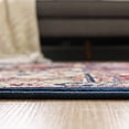 thumbnail image 4 of Rugs.com Rabia Collection Rug – 8' x 10' Navy Blue Low Rug Perfect For Living Rooms, Large Dining Rooms, Open Floorplans, 4 of 8