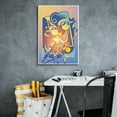 thumbnail image 4 of Epic Graffiti 'The Happy Microphone' by David Chestnutt, Giclee Canvas Wall Art, 18"x26", 4 of 8
