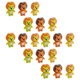 thumbnail image 2 of 18Pcs Adorable Lion Erasers 3D Animals Erasers Cartoon Lion Erasers Kids TPR Erasers, 2 of 3