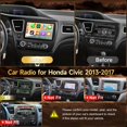 thumbnail image 2 of Radio de coche Naifay Android 12 con Carplay inalámbrico para Honda Civic 2013-2017, 2 of 7