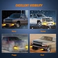 thumbnail image 6 of Nilight Fog Lights Assembly Compatible with 1999-2002 Chevy Silverado, 2000-2006 Suburban Fog Light Lamps Left & Right (Amber Lens), 6 of 6